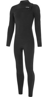 2024 Nyord Mens Furno 3/2mm Chest Zip GBS Wetsuit N04AA00011 - Black